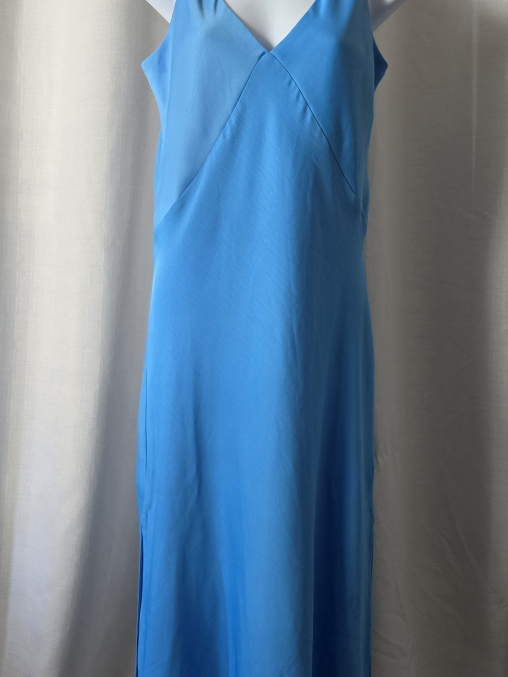 a new day Sky-Blue V-Neck Maxi Slip Dress